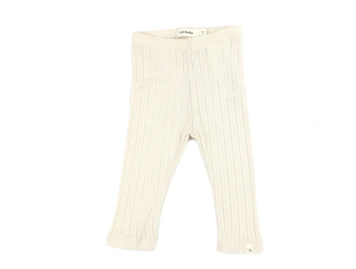 Leggings fra Lil\' Atelier i sheer bliss med hulmønster